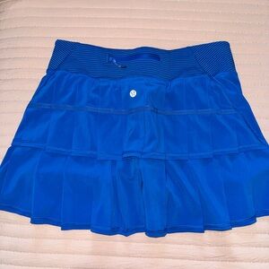 Lululemon Athletica Royal Blue Mini Skirt